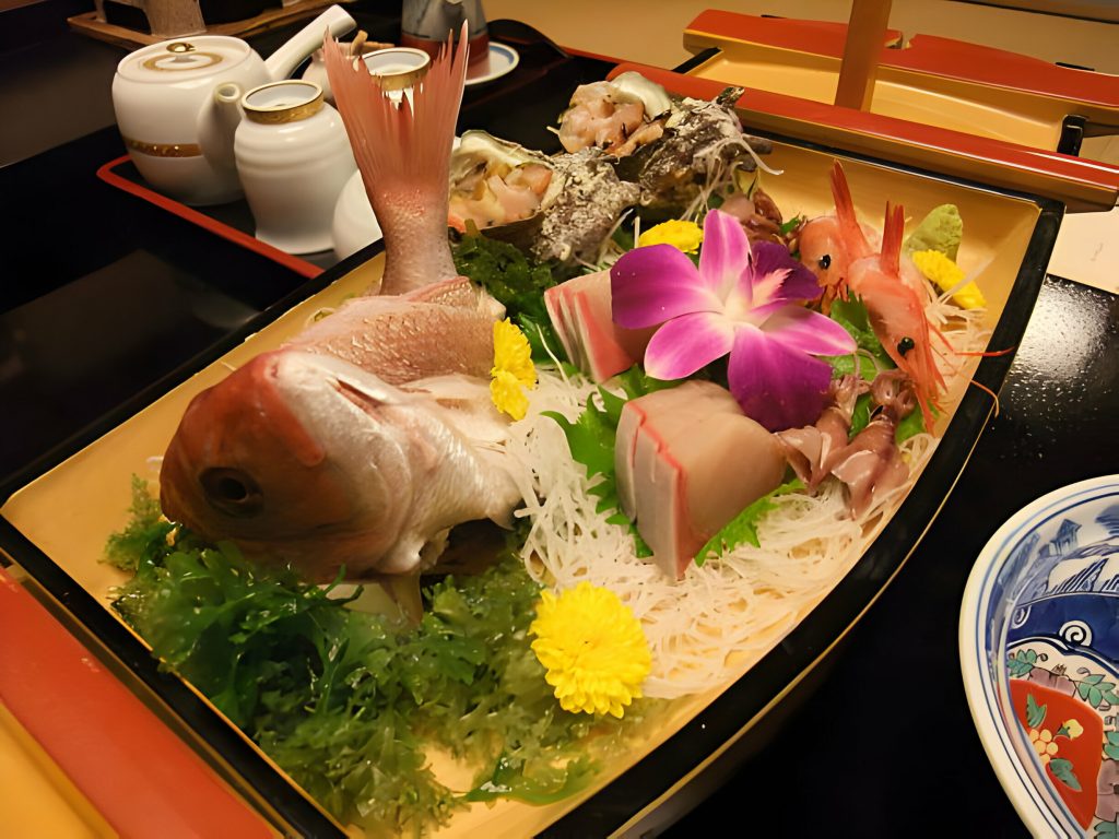 Ryokan-Traditional-Japanese-Meal-Food